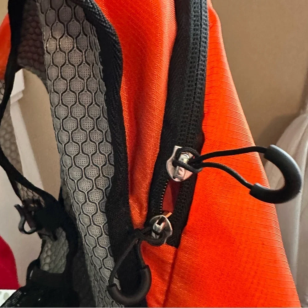NEVO RHINO Orange/Black Hydration Backpack BLADDER & STRAW NOT INCLUDED